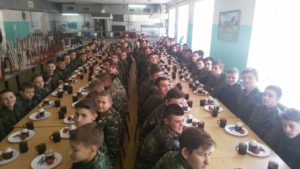 Орловские кадеты приняли участие в пасхальных богослужениях